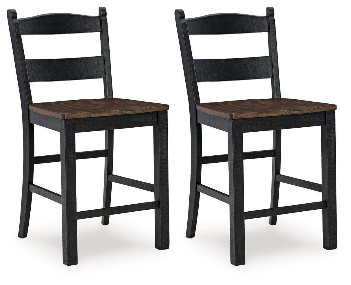 Valebeck Counter Height Barstool (Set of 2) - D546-724X2