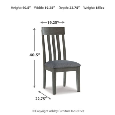Hallanden Dining Chair (Set of 2) - D589-01X2