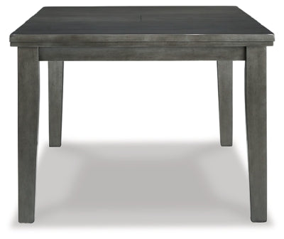 Hallanden Dining Table, 6 Chairs and Server - D589D5