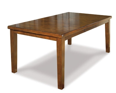Ralene Dining Table and 4 Chairs and Bench - D594D2