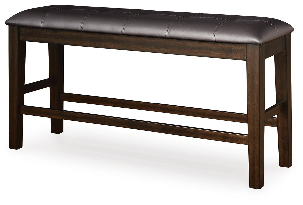 Haddigan Counter Height Dining Bench - D596-09