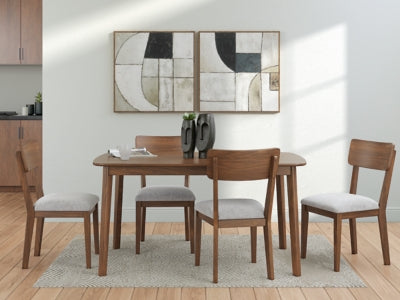 Tameride Dining Table and 4 Chairs (Set of 5) - PCD609-225