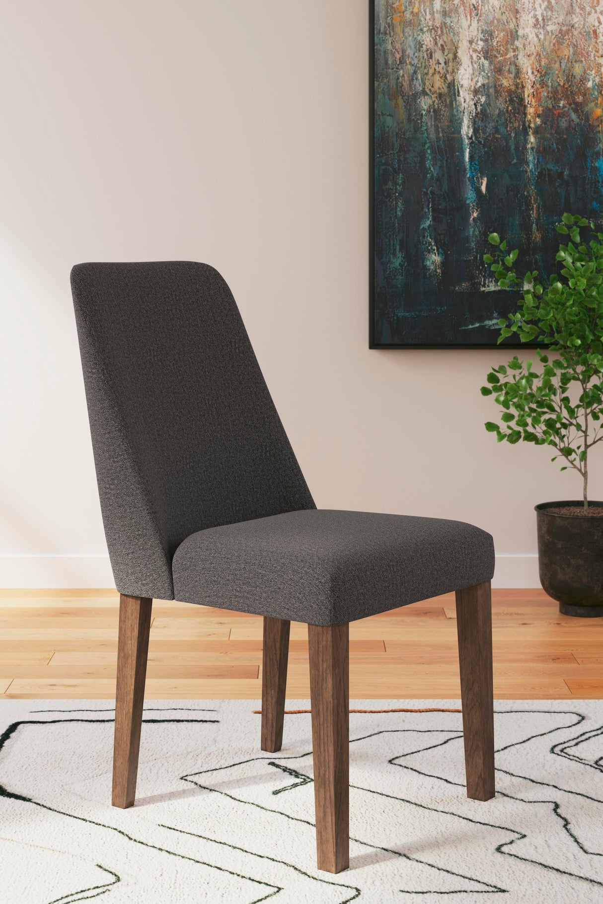 Lyncott Extension Dining Table and 6 Chairs - D615D16