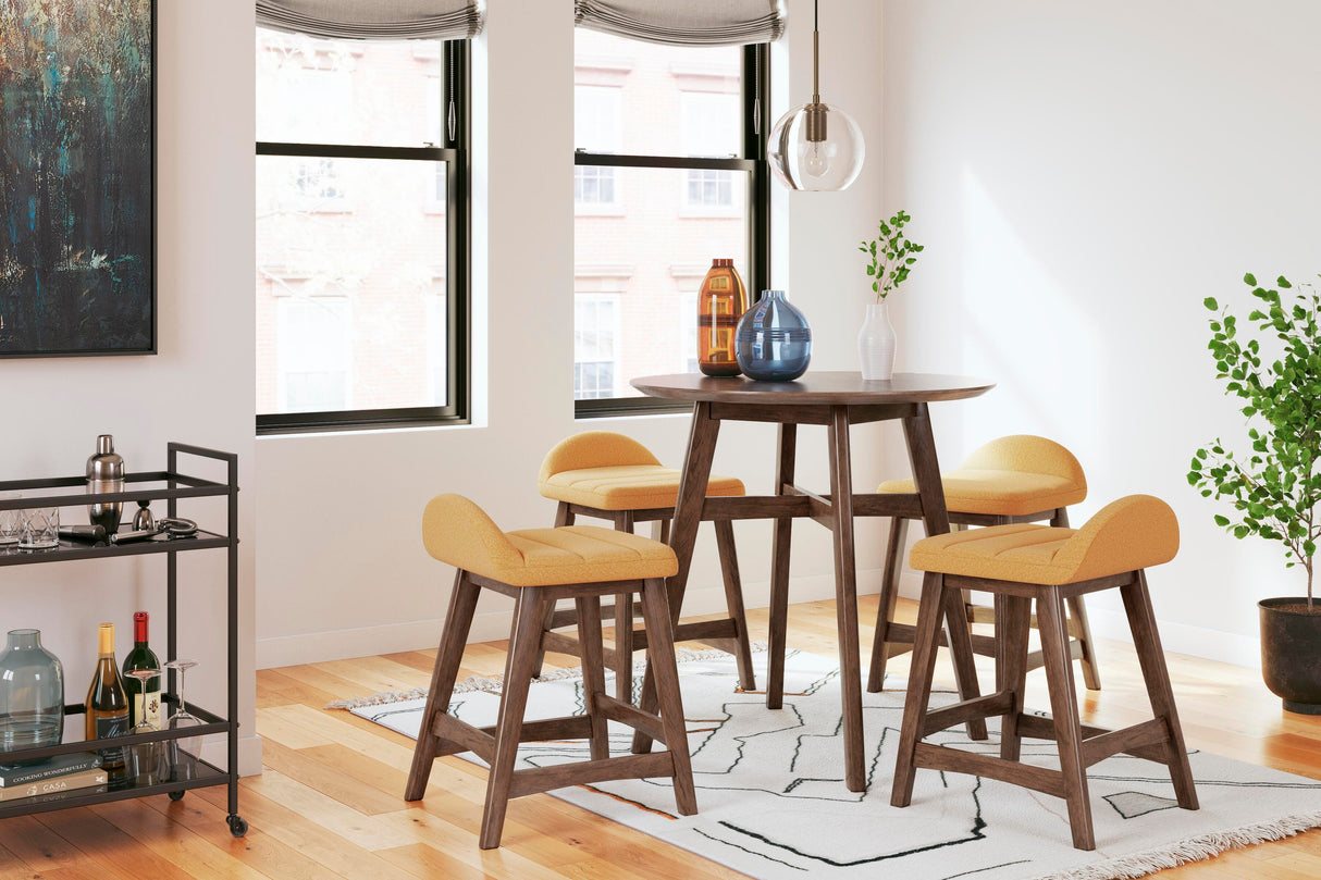 Lyncott Counter Height Bar Stool - D615-424