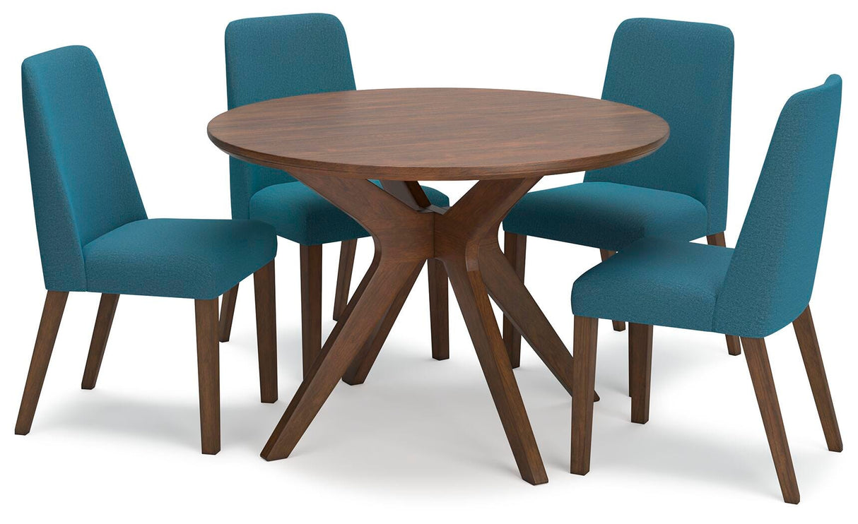 Lyncott Dining Table and 4 Chairs - D615D10