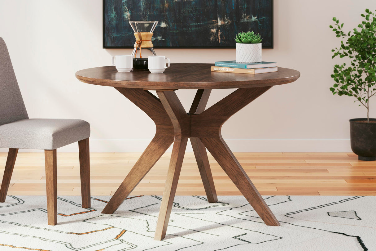 Lyncott Dining Table and 4 Chairs - D615D1