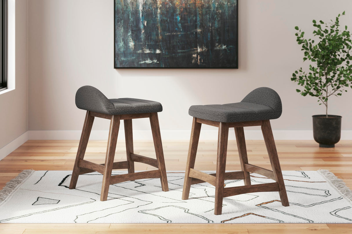 Lyncott Counter Height Bar Stool - D615-224