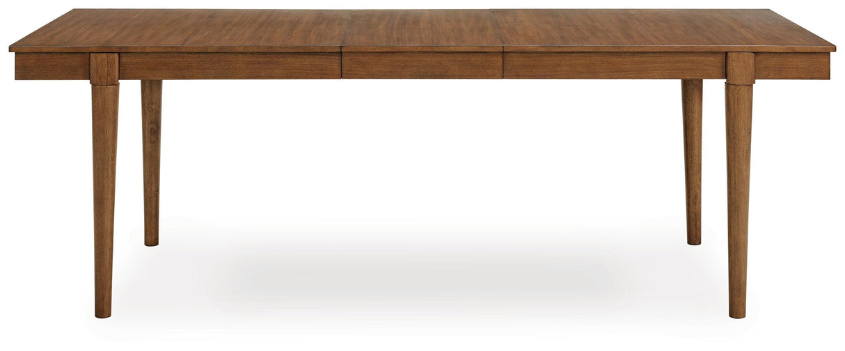 Lyncott Extension Dining Table, 4 Chairs and Bench - D615D5