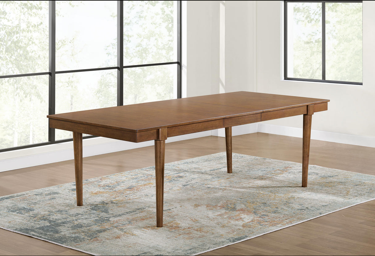 Lyncott Extension Dining Table, 4 Chairs and Bench - D615D5