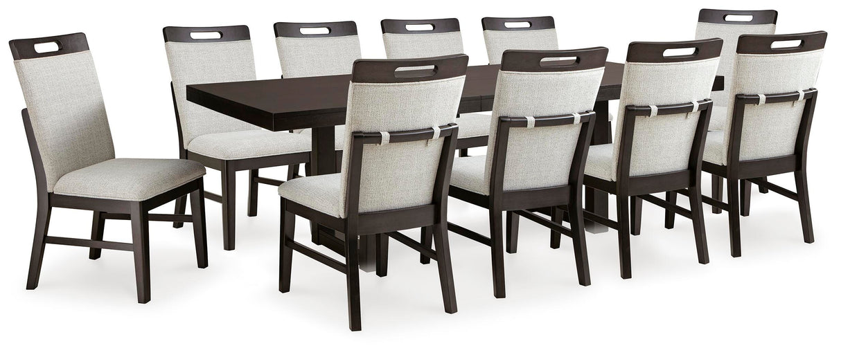 Neymorton Dining Table and 10 Chairs - D618D4