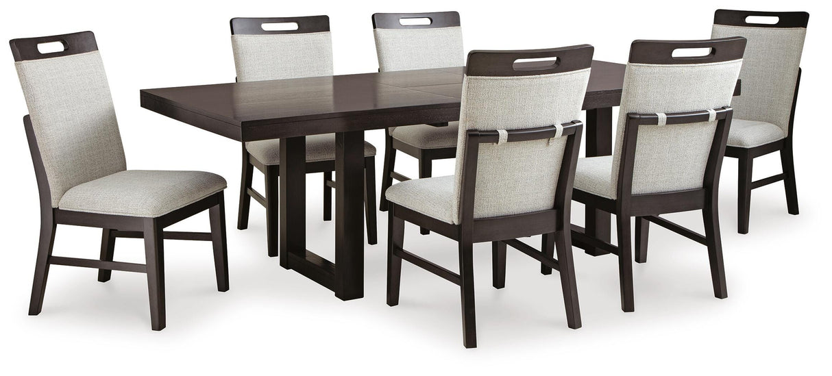 Neymorton Dining Table and 6 Chairs - D618D2
