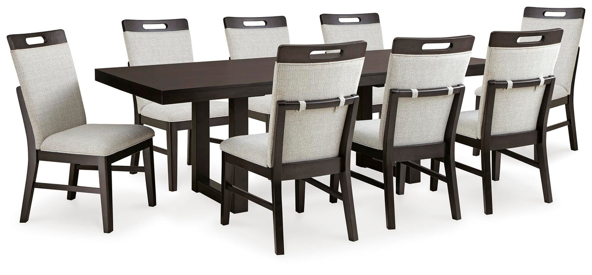 Neymorton Dining Table and 8 Chairs - D618D3