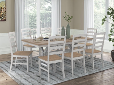 Purlaney Extension Dining Table and 8 Chairs - PCD627D5