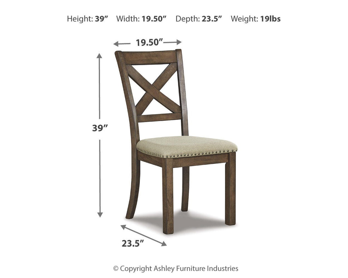 Moriville Dining Chair (Set of 2) - D631-01X2