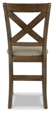 Moriville Counter Height Bar Stool (Set of 2) - D631-124X2