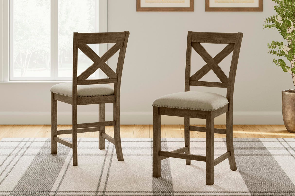 Moriville Counter Height Bar Stool - D631-124