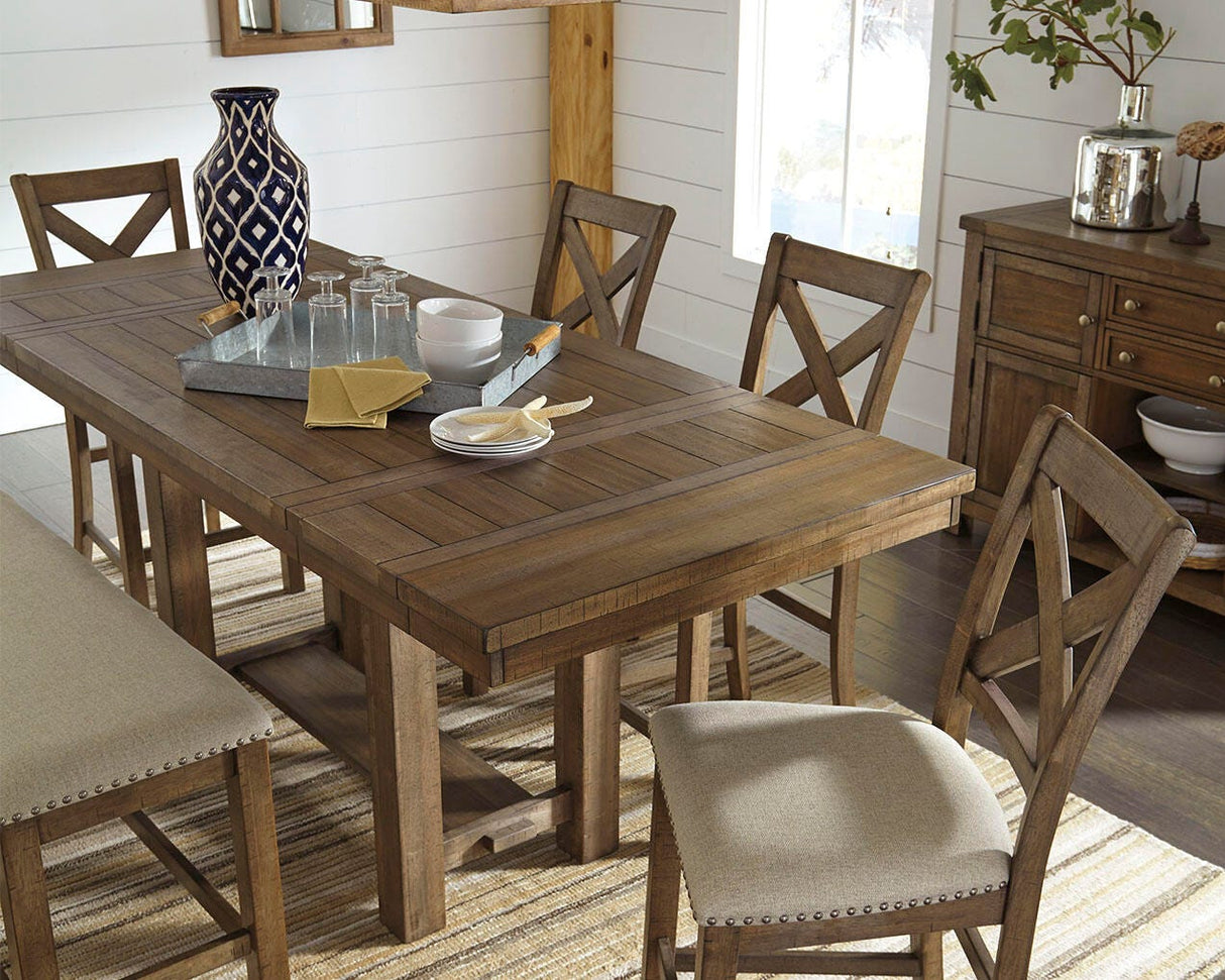 Moriville Counter Height Dining Extension Table - D631-32
