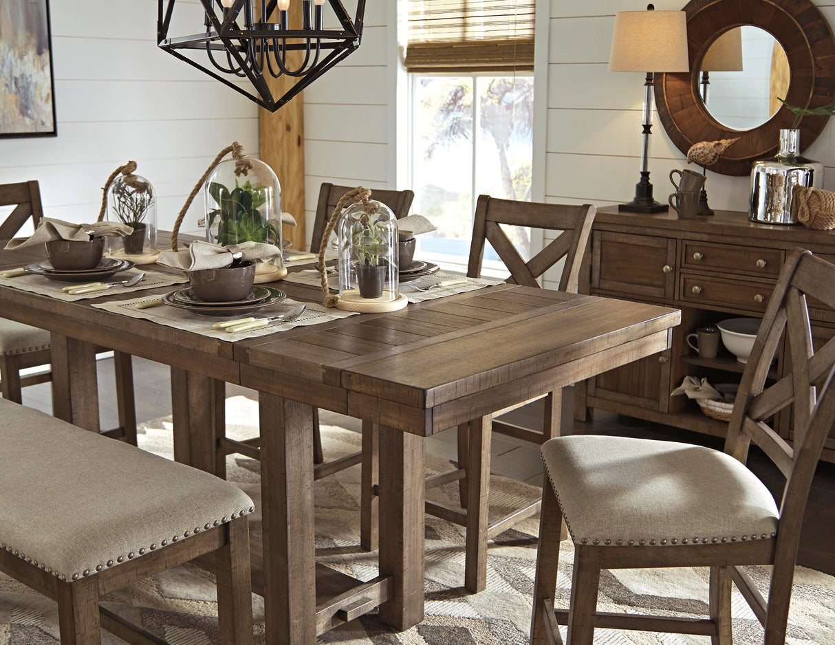 Moriville Counter Height Dining Extension Table - D631-32