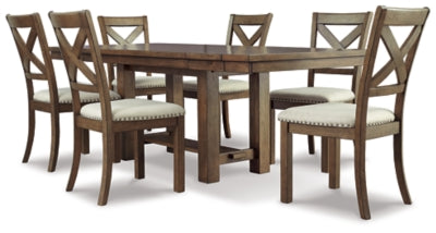 Moriville Dining Table and 6 Chairs - D631D11