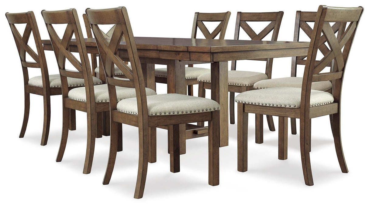Moriville Dining Table and 8 Chairs - D631D13