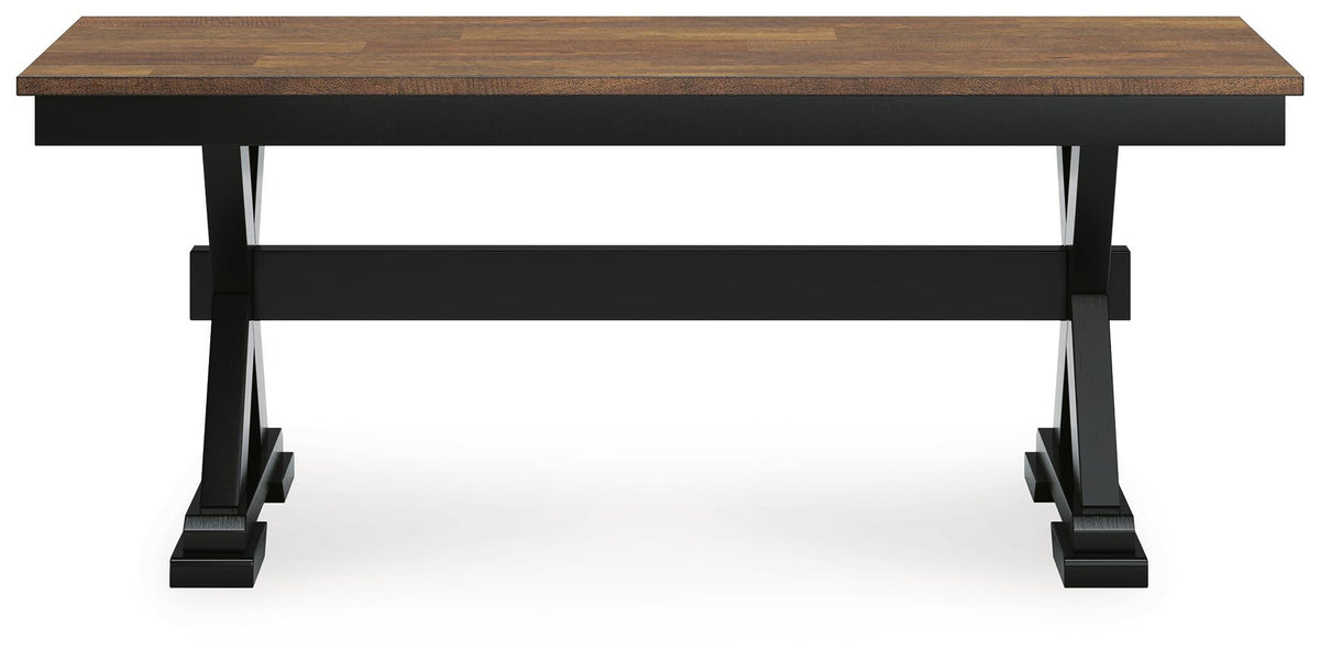 Wildenauer Dining Table, 2 Chairs and 2 Benches - D634D7