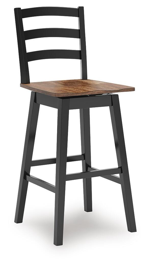 Wildenauer Bar Table and 4 Barstools - D634D6