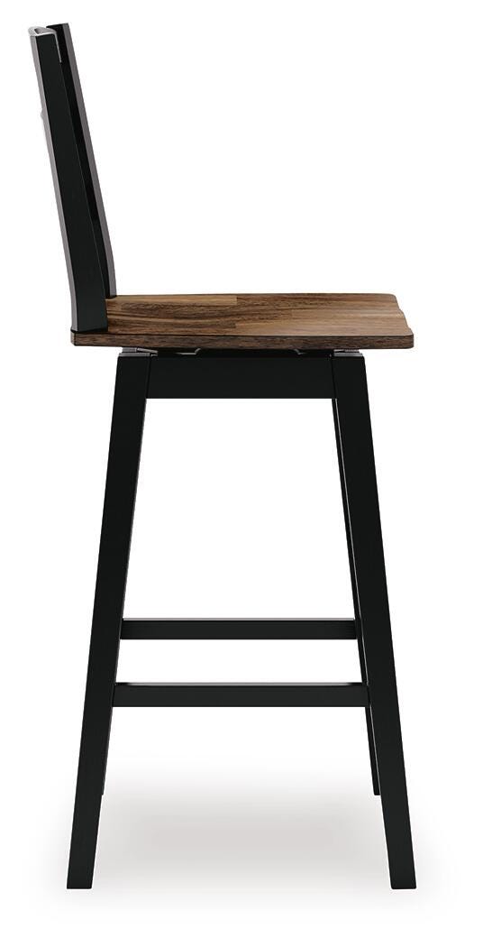Wildenauer Bar Table and 4 Barstools - D634D6