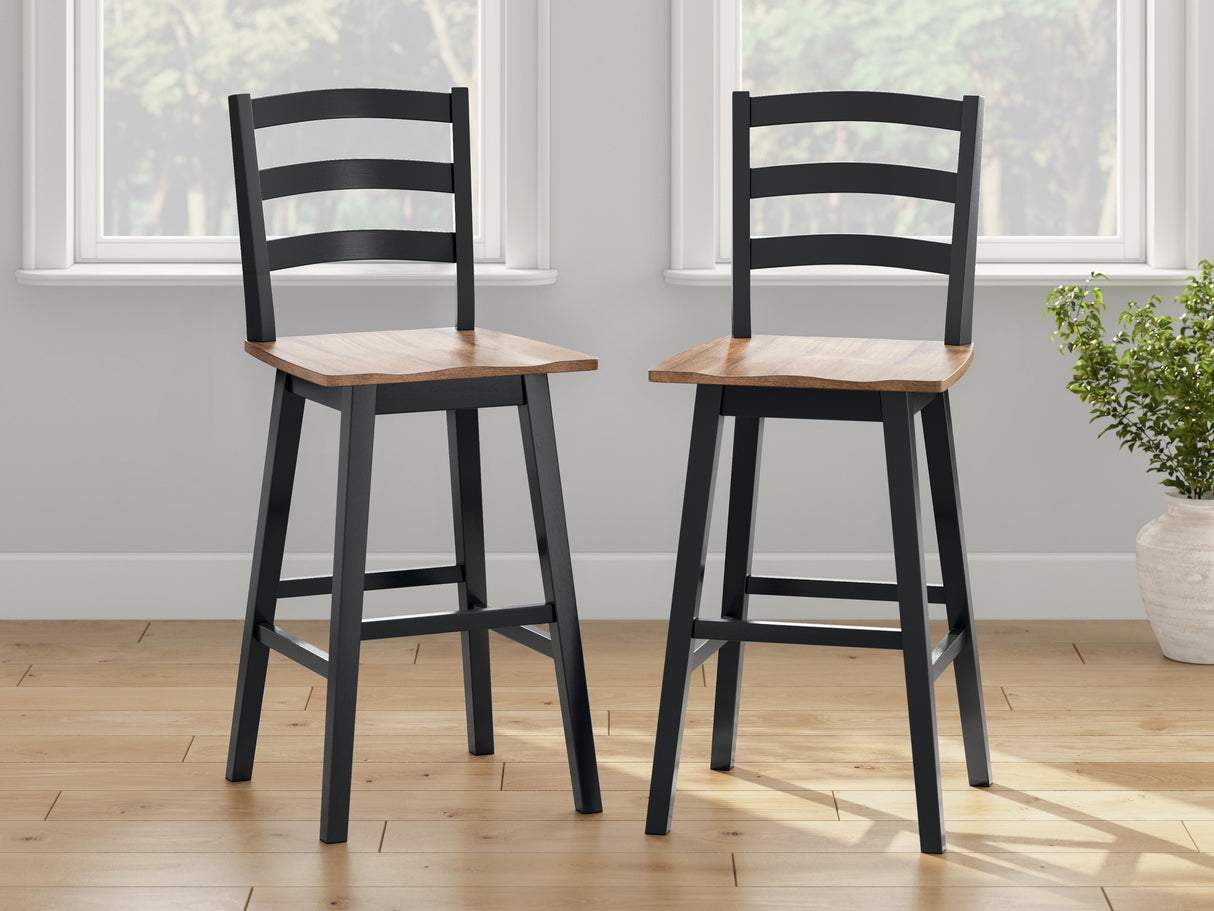 Wildenauer Bar Height Barstool (Set of 2) - D634-230X2