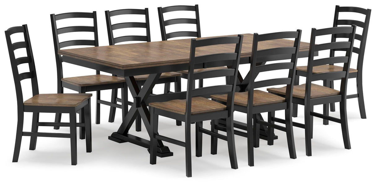 Wildenauer Dining Table and 8 Chairs - D634D5