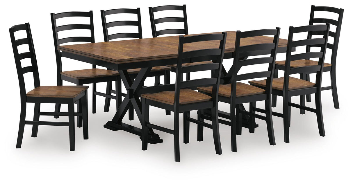 Wildenauer Dining Table and 8 Chairs - D634D5