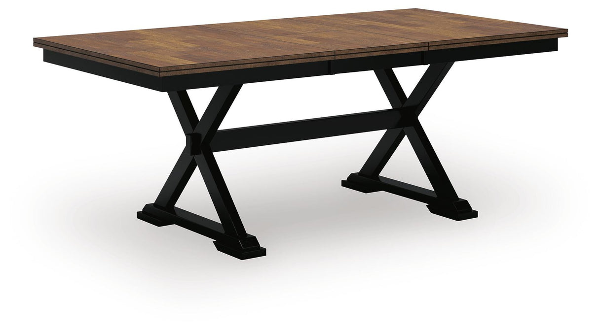 Wildenauer Dining Table and 4 Chairs - D634D1