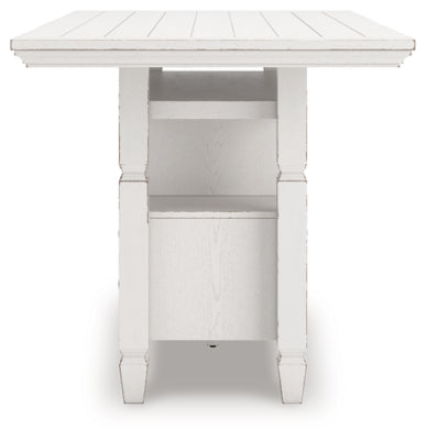 Robbinsdale Counter Height Dining Table and 4 Barstools - D642D6