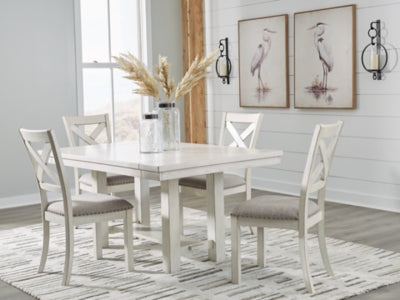 Robbinsdale Dining Table and 4 Chairs - D642D3