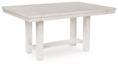 Robbinsdale Dining Table, 4 Chairs and Bench - D642D4