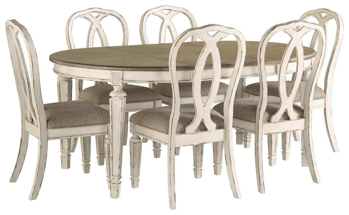 Realyn Dining Table and 6 Chairs - D743D13