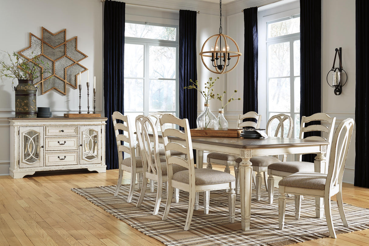 Realyn Dining Table and 4 Chairs - D743D17