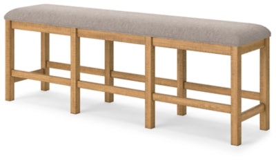 Havonplane Counter Height Extension Dining Table 4 Barstools and Bench - D773D2
