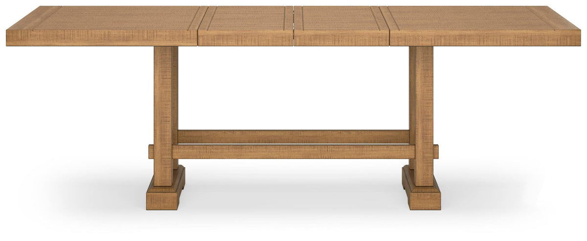 Havonplane Counter Height Dining Table, 6 Barstools and Bench - D773D5