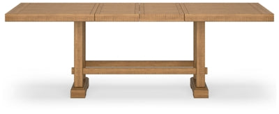 Havonplane Counter Height Extension Dining Table 4 Barstools and Bench - D773D2