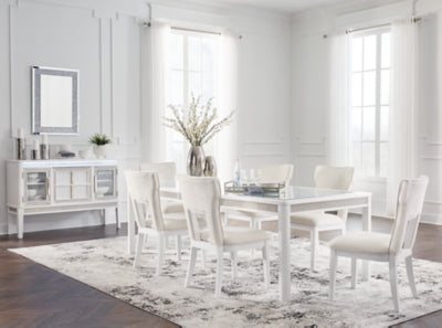 Chalanna Dining Table and 6 Chairs - D822D2