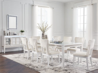 Chalanna Dining Table and 8 Chairs - D822D3