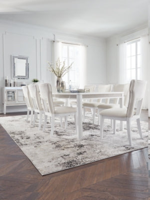 Chalanna Dining Table and 8 Chairs - D822D3