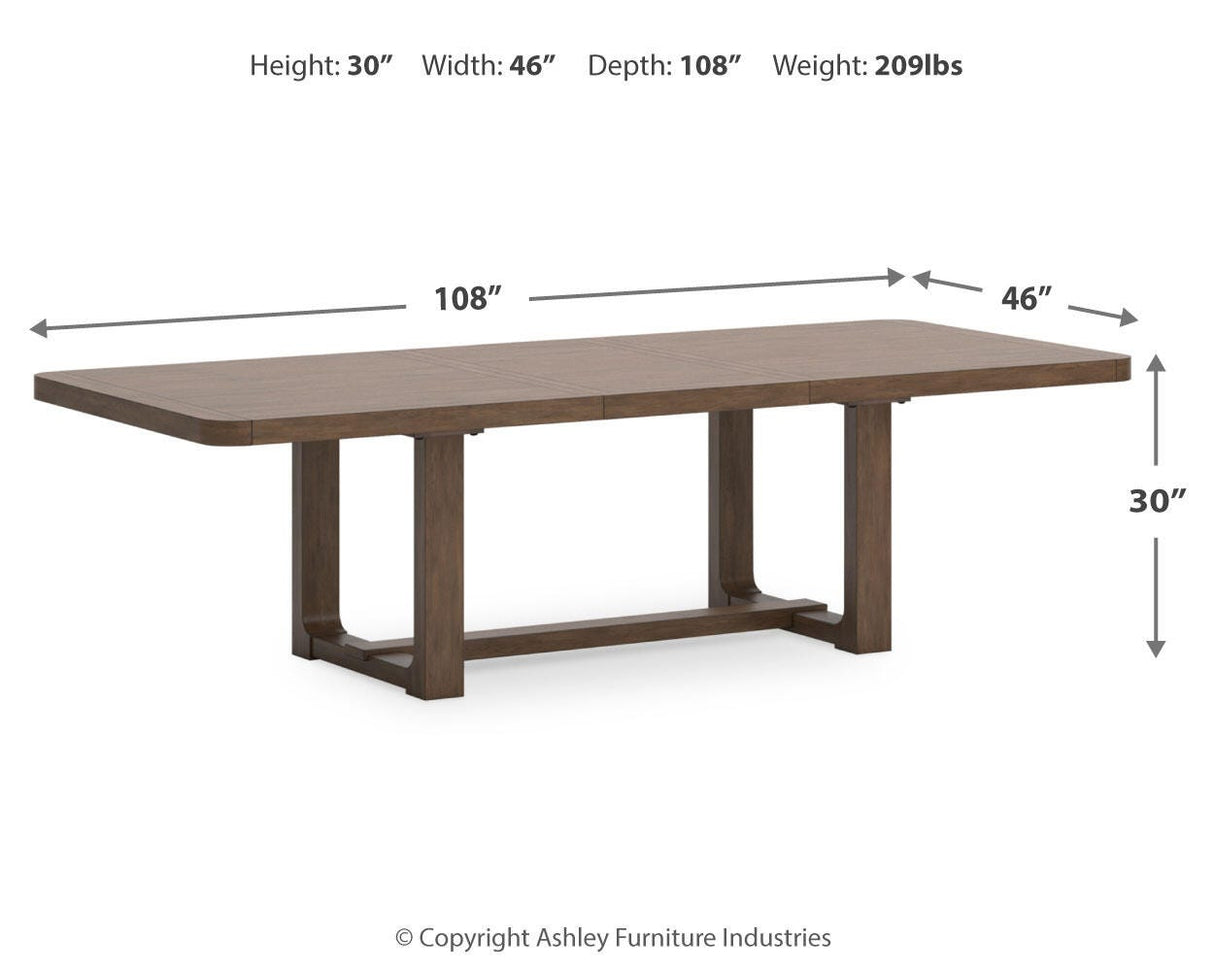 Cabalynn Extension Dining Table and 4 Chairs - D974D1