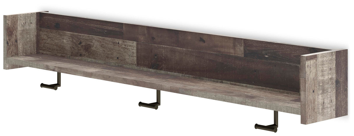 Neilsville Wall Mounted Coat Rack with Shelf - EA2120-151
