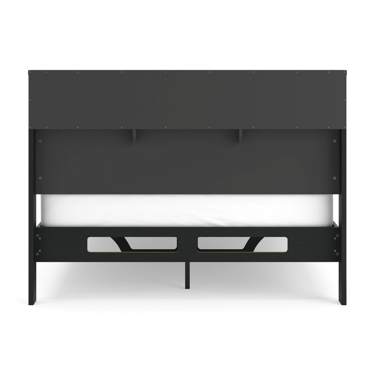 Kozmour Queen Bookcase Complete Bed Frame - EB1460-81