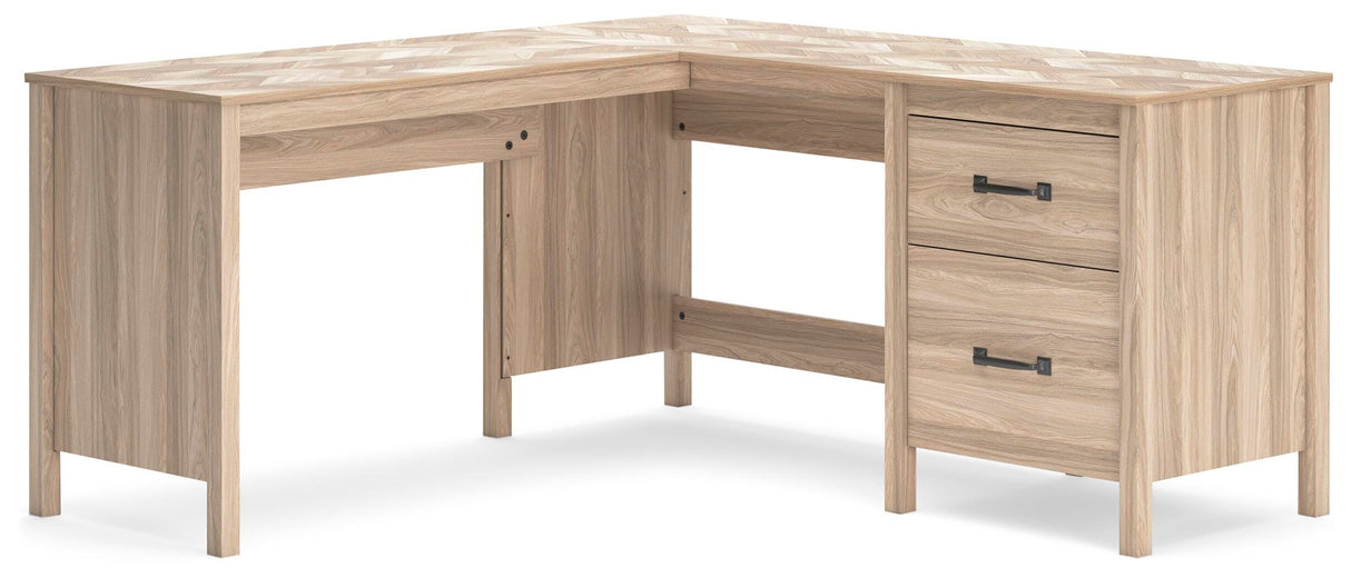 Battelle 60" Home Office Desk with Return - H3929H1