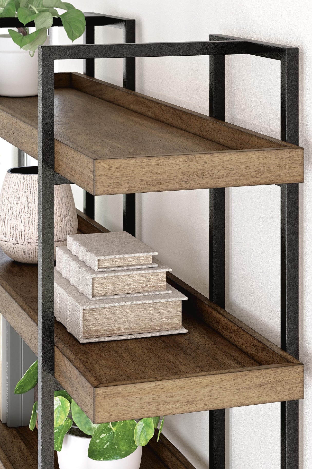 Montia 76" Bookcase - H632-70