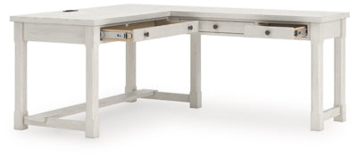 Robbinsdale L-Shaped Home Office Desk - H742H1