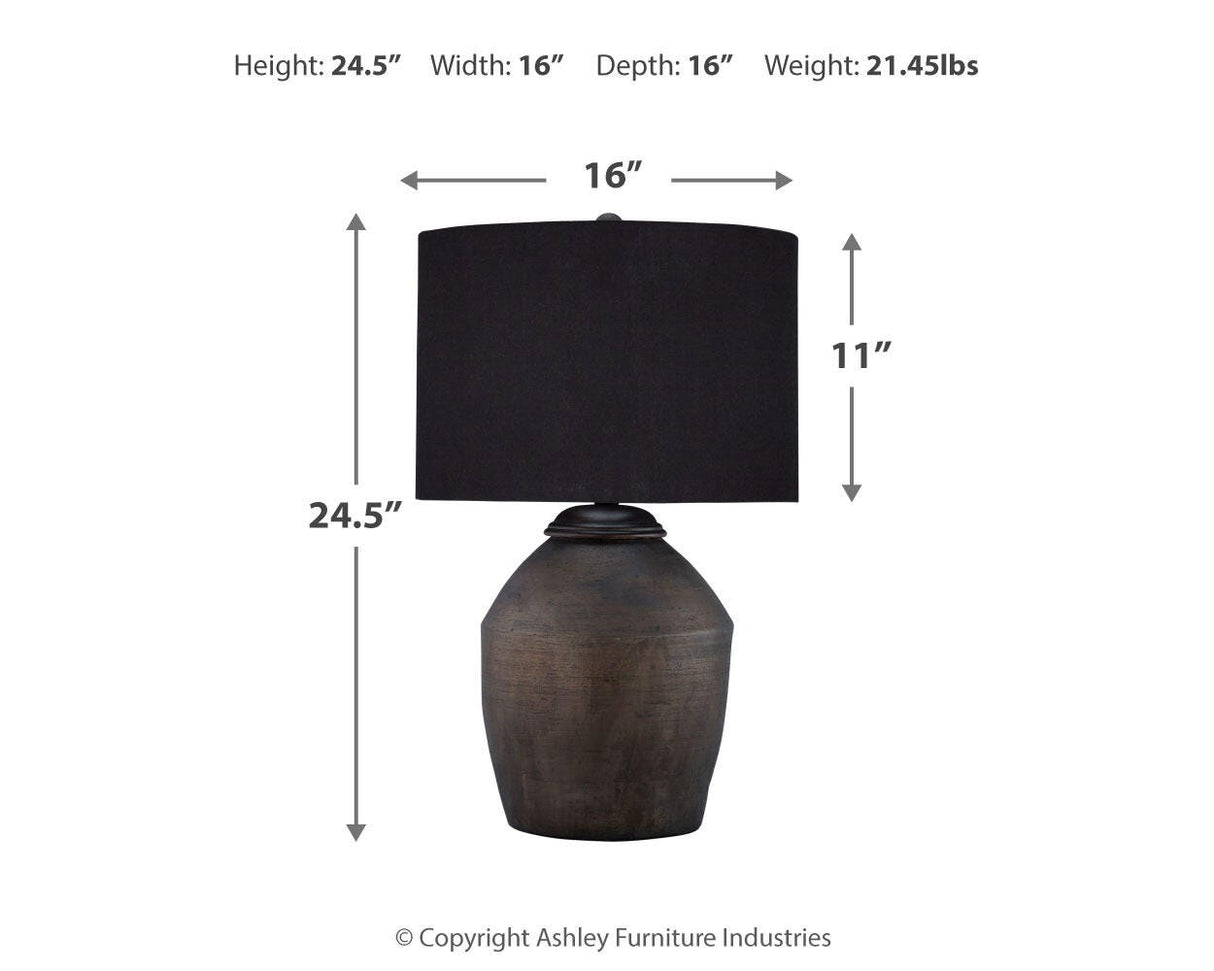 Naareman 2-Piece Lamp Set - L100804X2