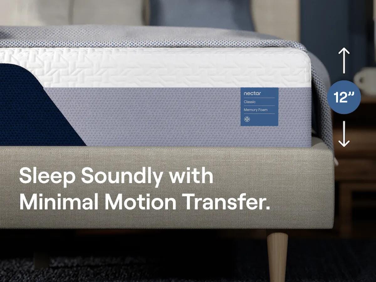 Nectar Classic Memory Foam Twin XL Mattress - M12571